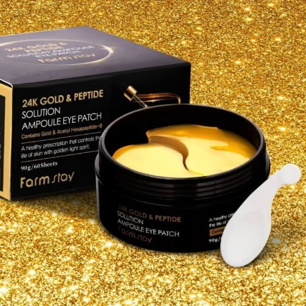 24K Gold & Peptide Solution Ampoule Eye Patch ( 60 τεμάχια )