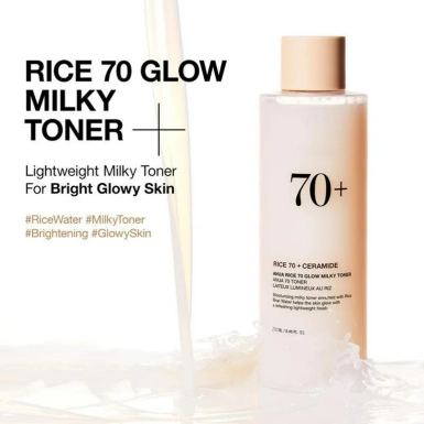 Rice 70 Glow Milky Toner 250ml