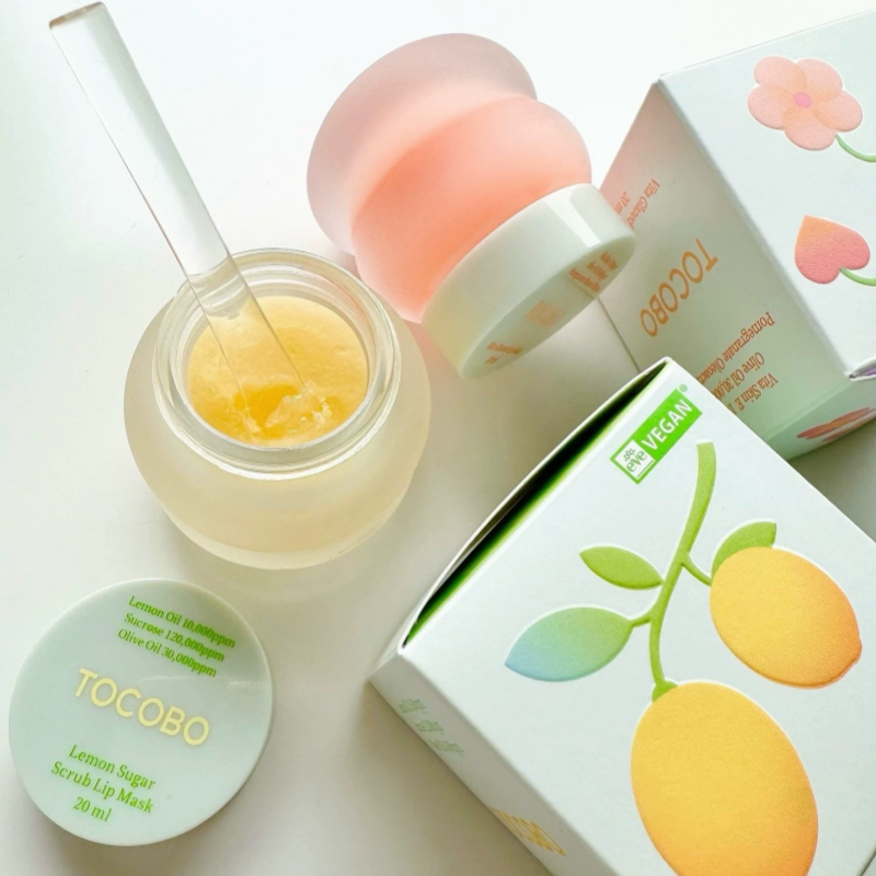 Lemon Sugar Scrub Lip Mask 20ml - Image 10