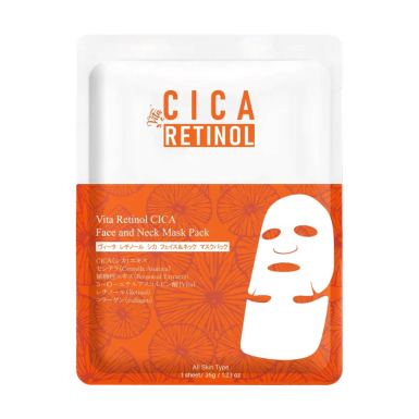 Vita Retinol CICA Face and Neck Mask