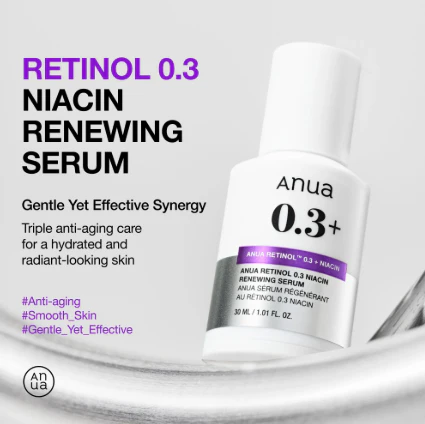 Retinol 0.3% + Niacin Renewing Serum 30ml - Image 2