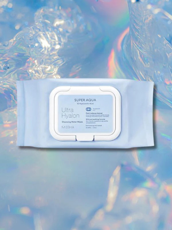 MISSHA Super Aqua Ultra Hyalron Cleansing Water Wipes 30 sheets - Image 3