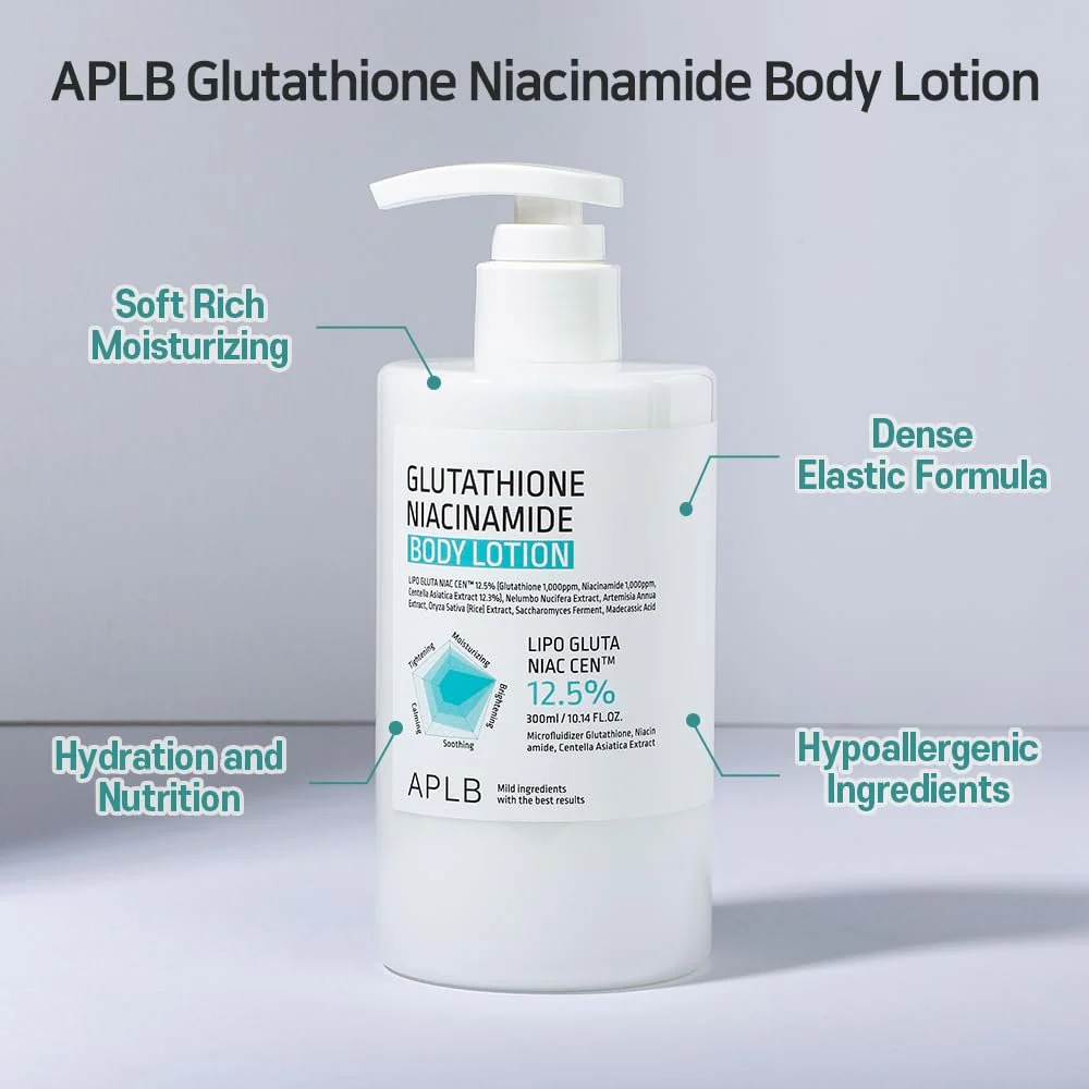 Glutathione Niacinamide Body Lotion 300ml - Image 7
