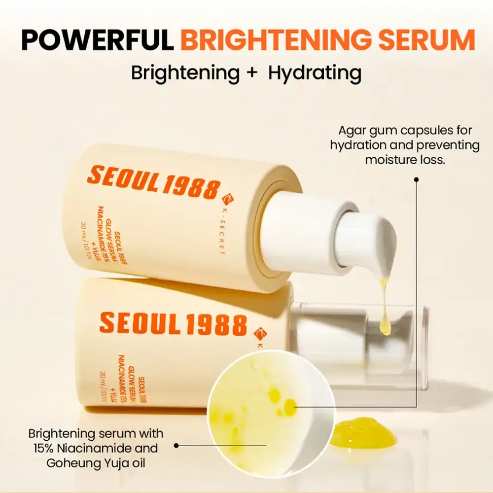 Seoul1988 Glow Serum: Niacinamide 15% + Yuja 30ml - Image 3