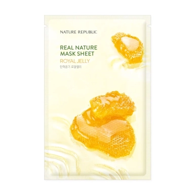 Real Nature Sheet Mask Royal Jelly 23ml
