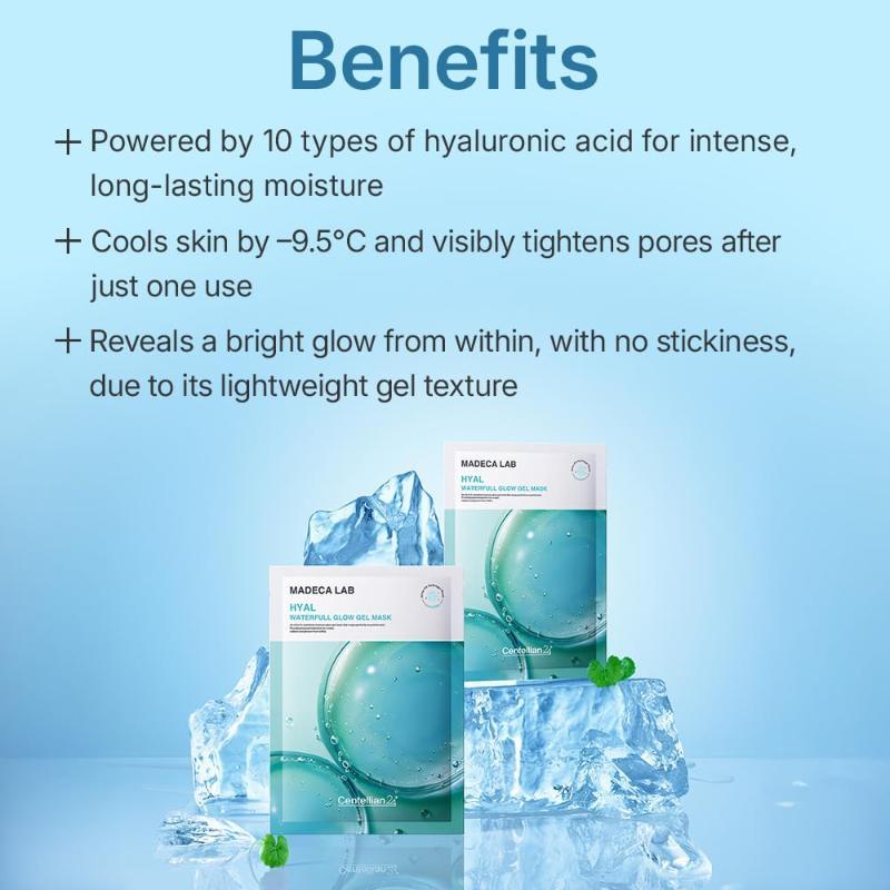Hyal Waterfull Glow Gel Mask 22ml - Image 3