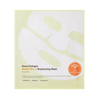 Deep Collagen Niacin Vita C Brightening Mask 37gr / 1 τεμάχιο