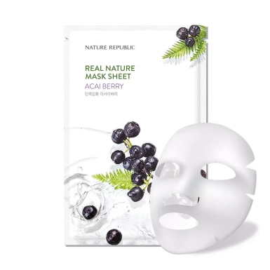 Real Nature Sheet Mask Acai Berry 23ml