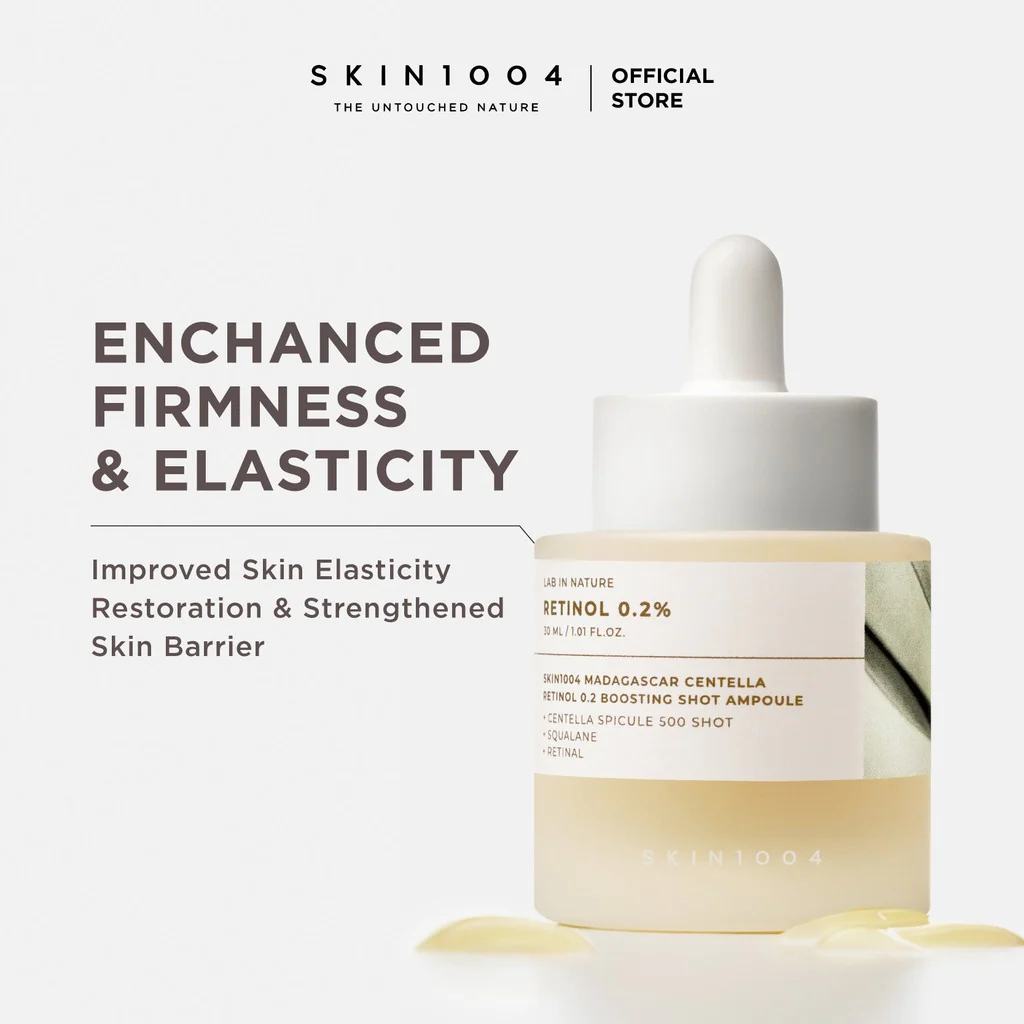 SKIN1004 Madagascar Centella Retinol 0.2 Boosting Shot Ampoule 30ml - Image 2
