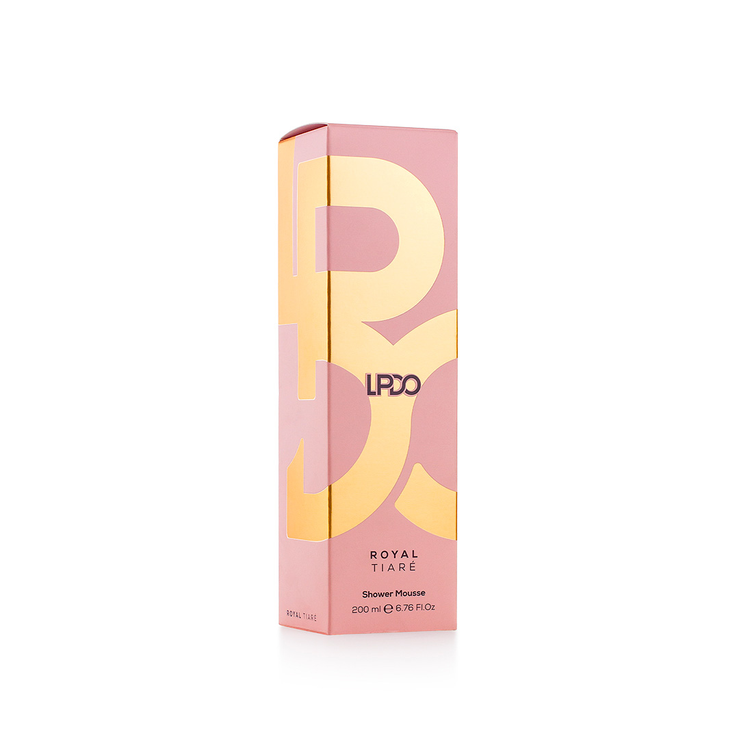 LPDO Royal Tiaré Shower Mousse 200ml - Image 3