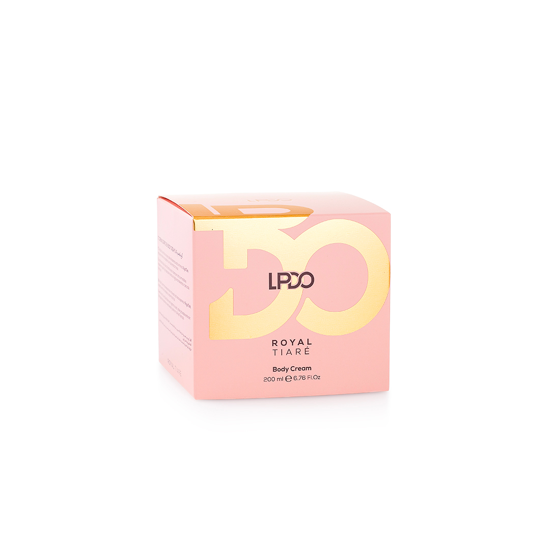 LPDO Royal Tiaré Body Cream 200ml - Image 4
