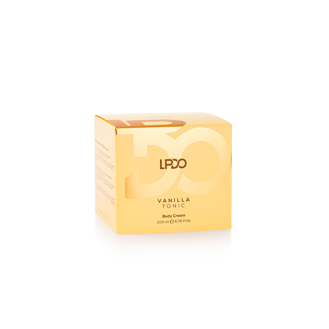 LPDO Vanilla Tonic Body Cream 200ml - Image 3