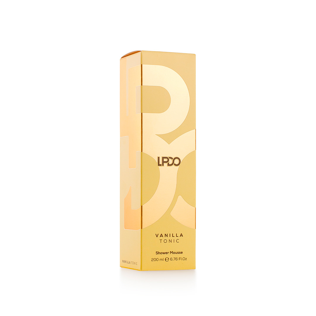 LPDO Vanilla Tonic Shower Mousse 200ml - Image 2