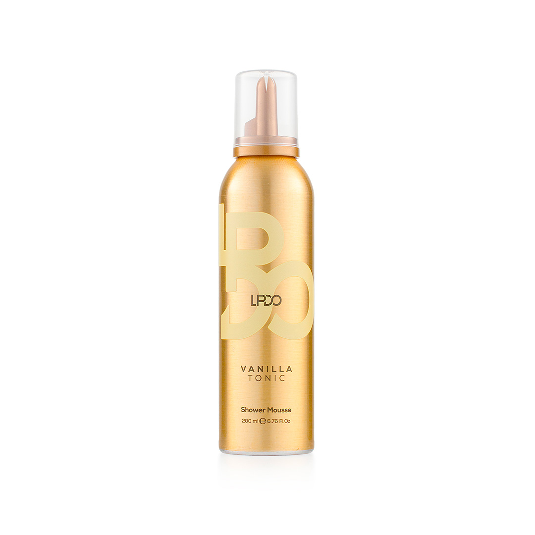 LPDO Vanilla Tonic Shower Mousse 200ml - Image 3